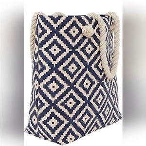 NWT summer & rose tote navy diamond